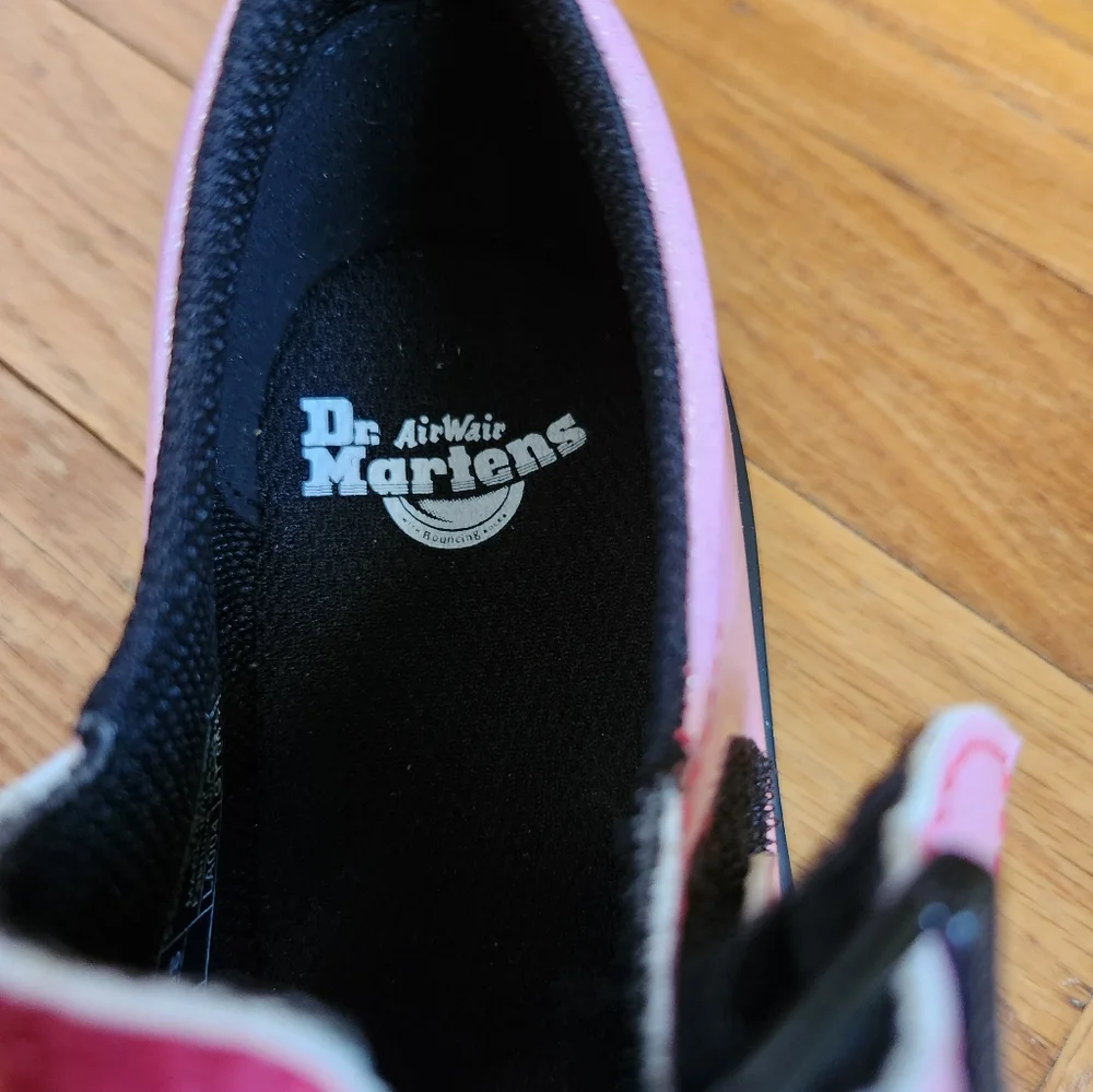 Dr. Martens 31600 Pink Mary Jane Shoes